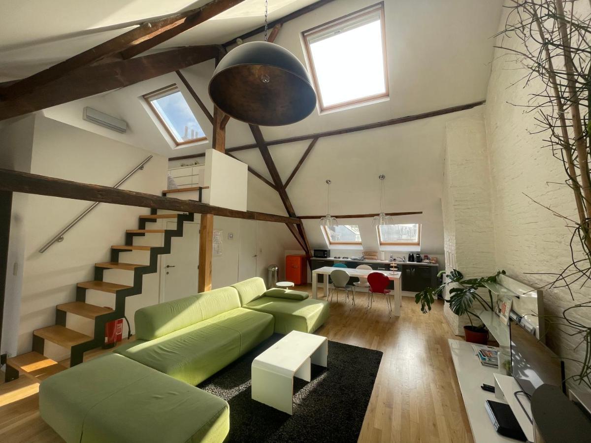 Spacious Loft In The Historical Centre ヘント エクステリア 写真