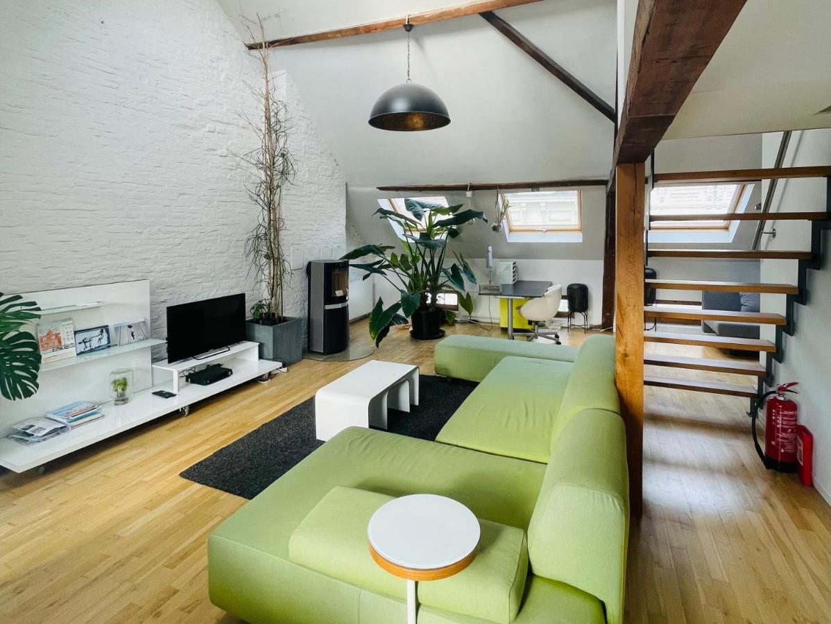 Spacious Loft In The Historical Centre ヘント エクステリア 写真